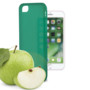 coque souple vert pour iphone 7 7s avec odeur pomme ksix sense