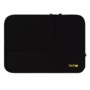 housse plate en néoprène pour notebook et tablette 10" 11 pouces techair tanz0348 noir