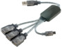 Hub usb flexible 3 ports avec prise micro usb otg