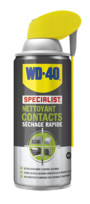 nettoyant contacts degraissant depoussierant en spray specialist wd40 250ml
