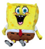 peluche bob l'éponge 30 cm émerveillé sourire