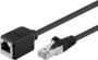 rallonge reseau rj45 cat 5e f/utp noir 5m goobay