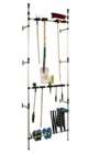 etagere avec supports pour outils et ustensiles de jardinage ruco v959