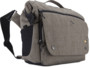 sac bandoulière pour appareil photo reflex avec objectif caselogic flxm 102 brun taupe
