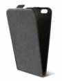 etui a clapet flip vertical akashi noir pour iphone 6 et 6s simili cuir