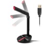 microphone orientable omnidirectionnel pour pc gaming spirit of gamer EKO avec USB et filtre réduction de bruit