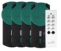 pack de 4 prises télécommandées étanches pour extérieur et jardin casacontrol