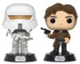 Lot de 2 figurines Pop Star Wars, Han Solo et Range Trooper.