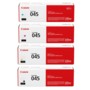 Lot de 4 toners originaux Canon 045 CMJN.