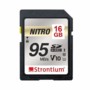 Carte SDXC Strontium Nitro U1 de 16 Go.
