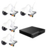 Lot de 4 caméras IPC-440.HD avec 1 enregistreur vidéo Full HD par 7Links.