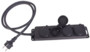 multiprise etanche pour extérieur 4 prises avec cable 1,5m afx light