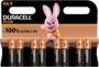 Pack de 8 piles AA (LR6) Plus Power Duracell