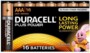 Duracell Piles Plus Aaa Mn2400 Lr03, Le Lot de 16 Piles