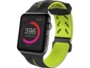 Bracelet sport Action Band pour Apple Watch 38/40/41 mm coloris noir/vert de la marque X-Doria