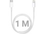Câble USB-C vers Lightning 1 m coloris blanc de la marque Novodio