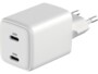 Chargeur secteur GaN 35 W 2 ports USB-C Novodio