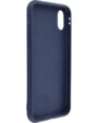 Coque de protection souple pour iPhone X coloris bleu de la marque MacWay