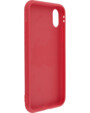 Coque de protection souple pour iPhone X coloris rouge de la marque MacWay