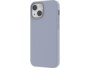 Coque de protection en silicone magnétique pour iPhone 13 Mini coloris violet de la marque Novodio