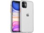 Coque de protection rigide pour iPhone 11 coloris translucide/orange de la marque Novodio