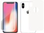 Vitres de protection avant/arrière pour iPhone X Total Armor de la marque Novodio