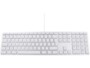Clavier filaire KB-1243 coloris argent de la marque LMP