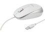 Souris optique filaire USB-A 1600 dpi coloris argent de la marque Novodio