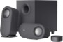 2 enceintes sans fil 2.1 avec caisson de basses 80 W Z407 de la marque Logitech