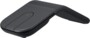 Souris sans fil Logitech Mobi Fold noire au design pliable et ergonomique, LED verte, surface mate