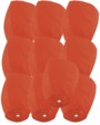 10 Lanternes volantes porte-bonheur rouge