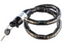 cadenas antivol en acier pour velos et motos avec serrure clé