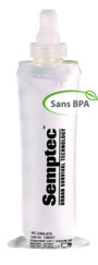 Gourde souple enroulable avec valve 30 cl pleine