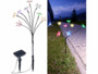 Bouquet lumineux solaire avec 8 fleurs multicolores Lunartec