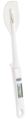 thermomètre de cuisine dans cuillère spatule