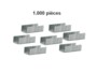 1000 Agrafes - hauteur 8 mm AGT
