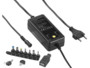 Adaptateur secteur universel Revolt avec tension réglable.