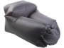 fauteuil de jardin gonflable sans pompe en chambre a air resistante couleur noir