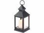 lanterne allumée avec bougie led flamme vacillante lunartec