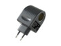 Mini transformateur 230 V / 12 V - 1000 mA / 12 Watts Revolt. LED d'état rouge indique le fonctionnement