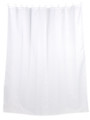rideau de douche 2 m en tissu lavable motif blanc revetement anto moisissure couleur blanc