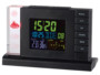 station meteo design avec affichage hologramme des previsions et horloge radiopilotée fws-310