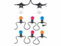Guirlande festive multicolore pour intérieur et extérieur Lunartec