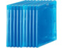 10 boîtiers slim 6 mm pour disque Blu-ray