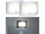 2 appliques LED sans fil à éclairage automatique WL-250 - Avec piles Lunartec