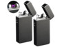 Deux briquets USB électronique à arcs éclectriques Pearl.