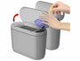 Lot de 2 poubelles automatiques de 2 L.