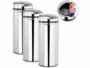 Lot de 3 poubelles automatiques de 42 L.
