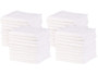 Lot de 40 serviettes démaquillantes en microfibres par Sichler Beauty.