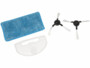 Set d'accessoires pour robot aspirateur PCR-1590 avec filtre, brosses et serpillère.